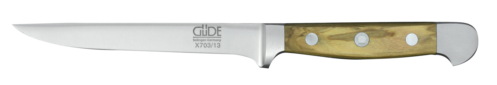 Güde Alpha Olive Ausbeinmesser flexibel - 13 cm