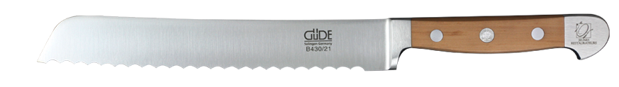 Güde Alpha Birne Brotmesser - 21 cm