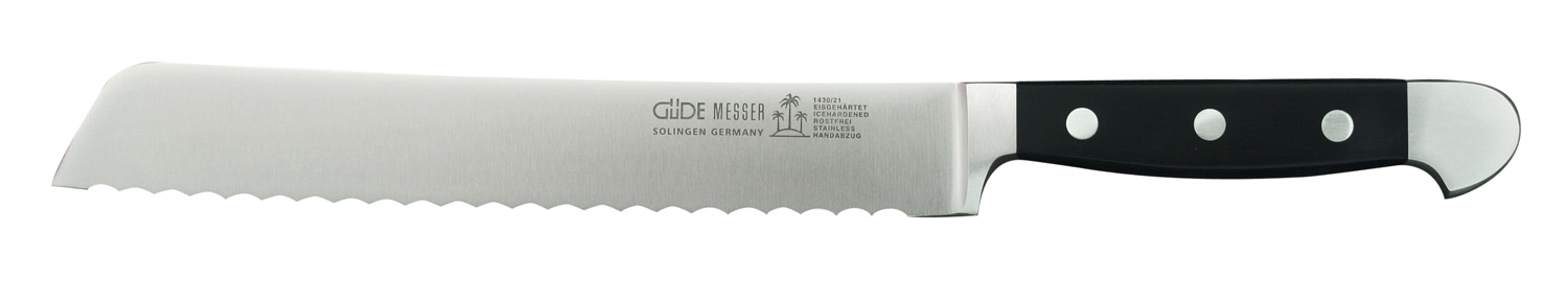 Güde Alpha Brotmesser - 21 cm