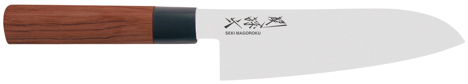 Kai Seki Magoroku Santoku - Red Wood 
