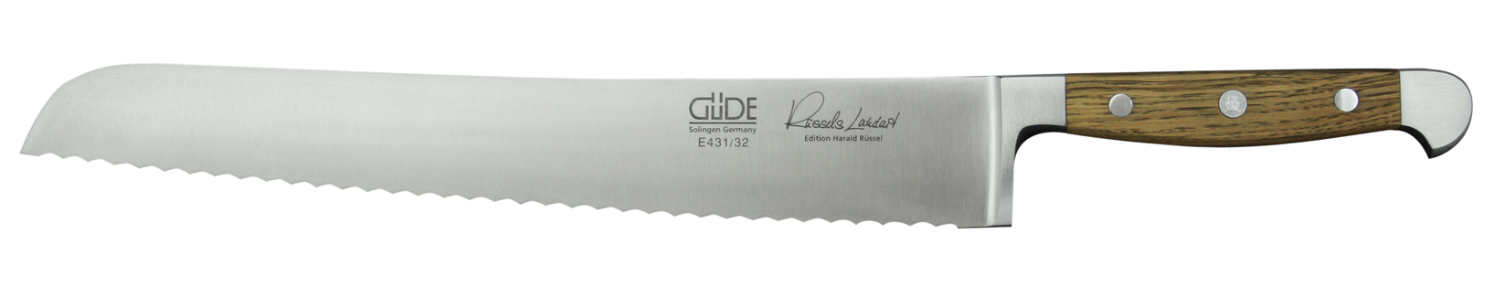 Güde Alpha Fasseiche Brotmesser - 32 cm