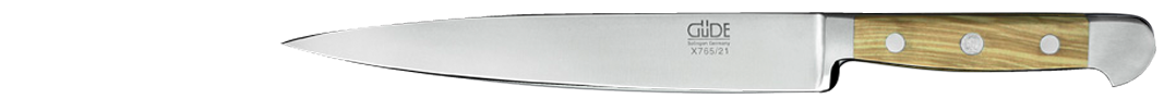 Güde Alpha Olive Schinkenmesser - 21 cm