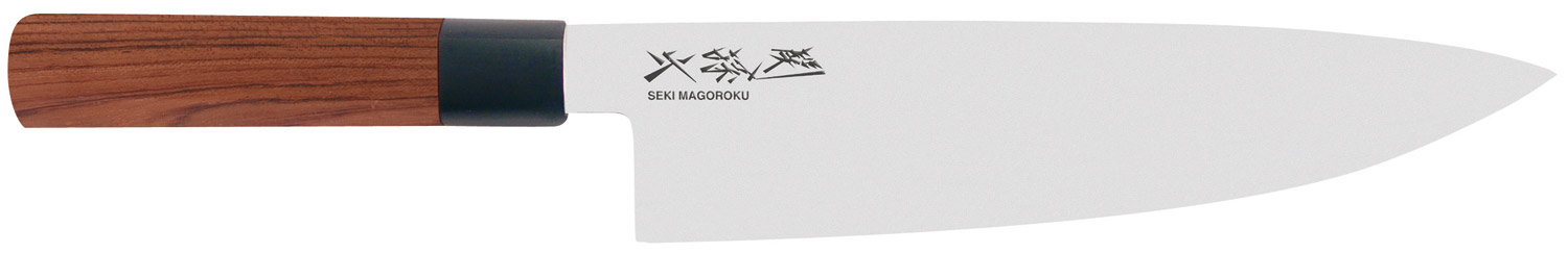 Kai Seki Magoroku Schinkenmesser - Red Wood