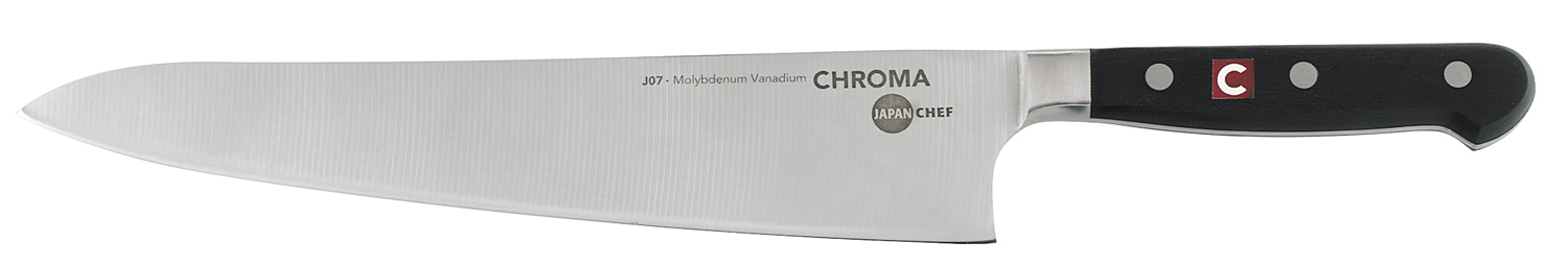 CHROMA Japanchef Großes Kochmesser 25,5 cm