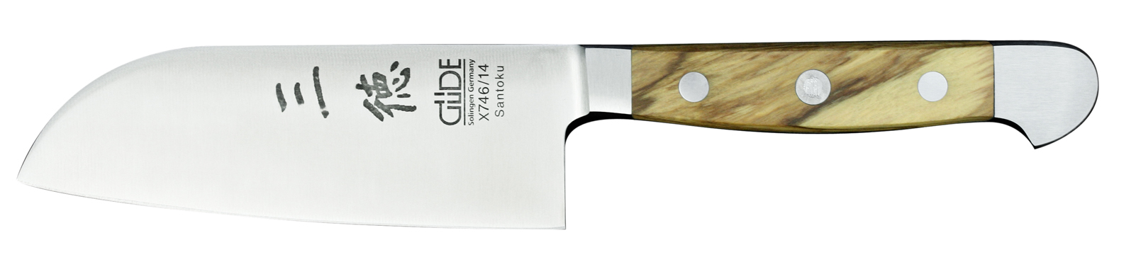 Güde Alpha Olive Santoku - 14 cm