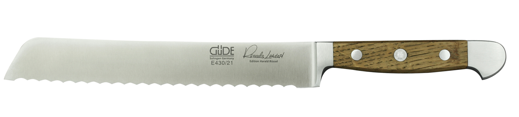 Güde Alpha Fasseiche Brotmesser - 21 cm